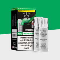 Al Fakher Crown Bar 600 – Space Dream – MTL -...