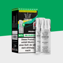 Al Fakher Crown Bar 600 – Spearmint – MTL -...