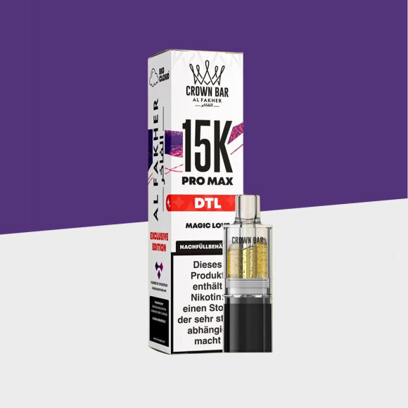 Al Fakher Crown Bar 15K Pro Max - Magic Love – Pod