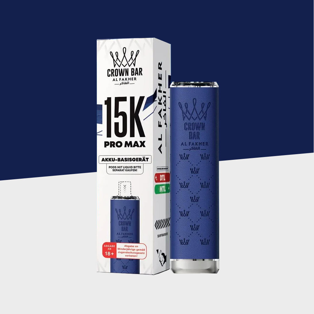 elfbar elfa master akku AL FAKHER CROWN BAR 15000 ICE ADJUST DISPOSABLE (5CT DISPLAY) – Rising  Wholesale Inc main image 0