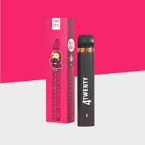 4TWENTY - Raspberry - H3+ Superior Blend - Einweg Vape