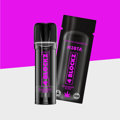 4BLOCKZ - Blueberry Kush - H3BTA - Pod