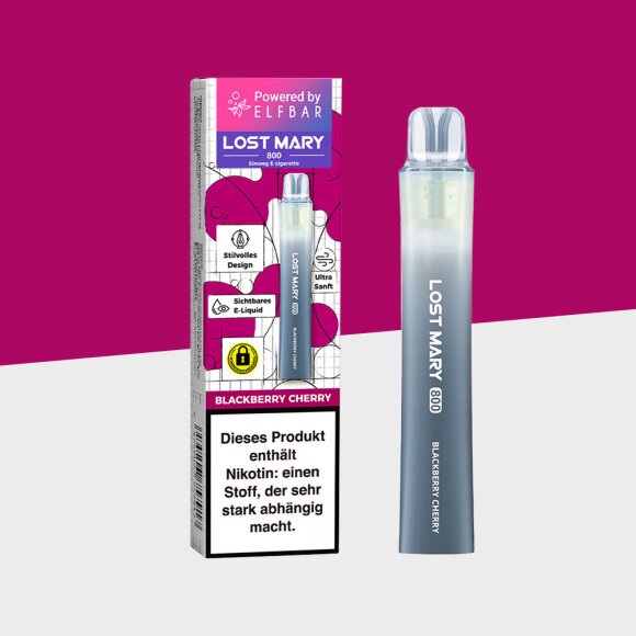 Lost Mary 800 by Elfbar - Blackberry Cherry - Einweg Vape