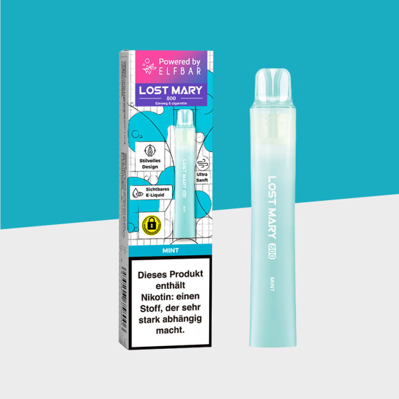 Lost Mary 800 by Elfbar - Mint - Einweg Vape