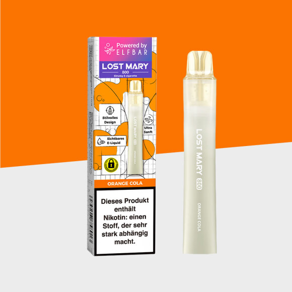 Lost Mary 800 by Elfbar - Orange Cola - Einweg Vape