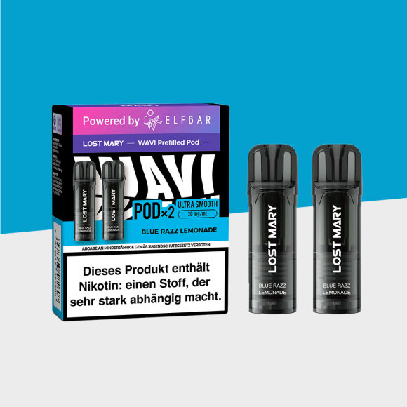 Lost Mary WAVI - Blue Razz Lemonade - Pod (2er Pack)