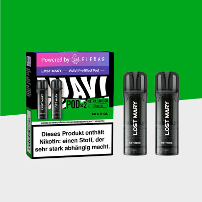 Lost Mary WAVI - Menthol - Pod (2er Pack)