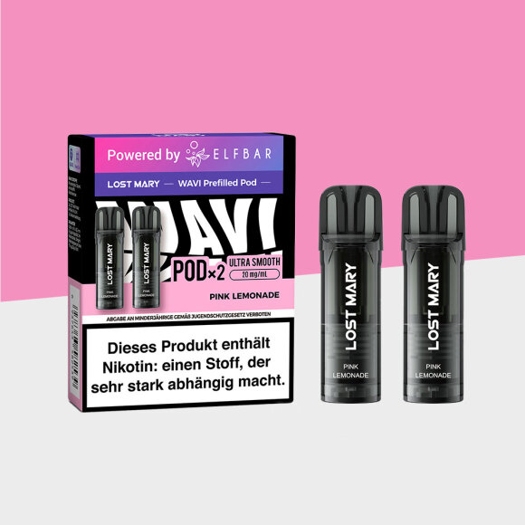 Lost Mary WAVI - Pink Lemonade - Pod (2er Pack)