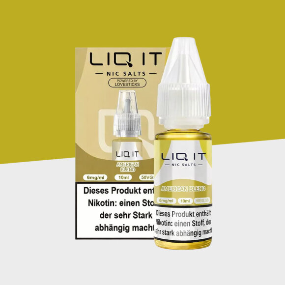 Lovesticks LIQ IT - American Blend 6mg/ml - E-Liquid