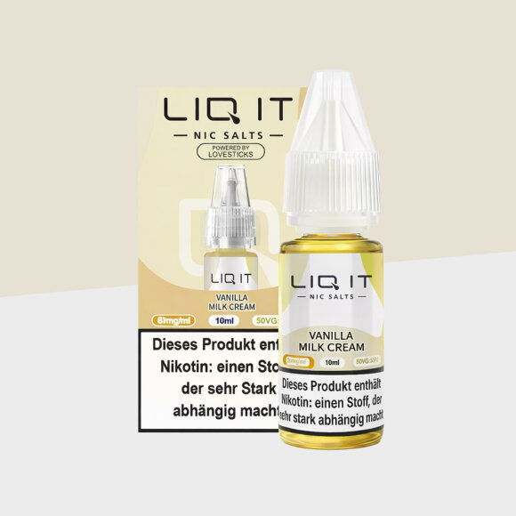 Lovesticks LIQ IT - Vanilla Milk Cream 6mg/ml - E-Liquid