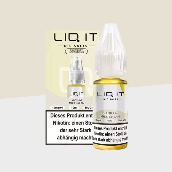 Lovesticks LIQ IT - Vanilla Milk Cream 12mg/ml - E-Liquid