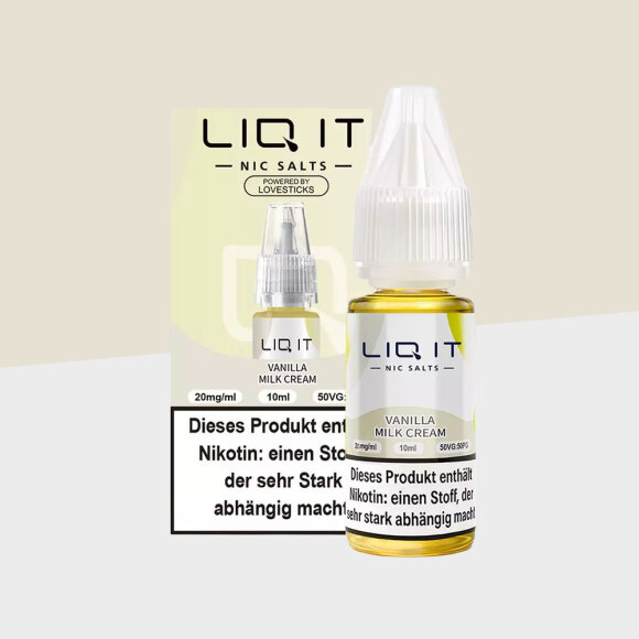 Lovesticks LIQ IT - Vanilla Milk Cream 20mg/ml - E-Liquid
