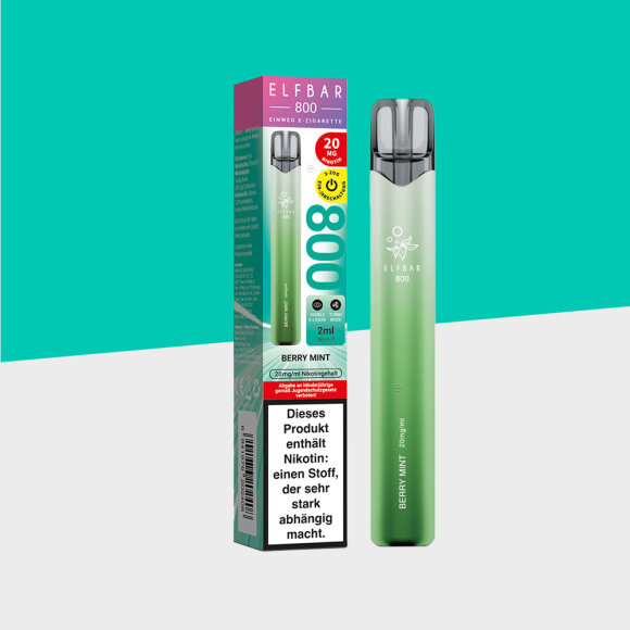 Elfbar 800 - Berry Mint - Einweg Vape