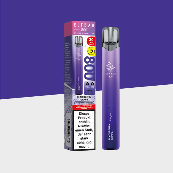 Elfbar 800 - Blackberry Grape - Einweg Vape