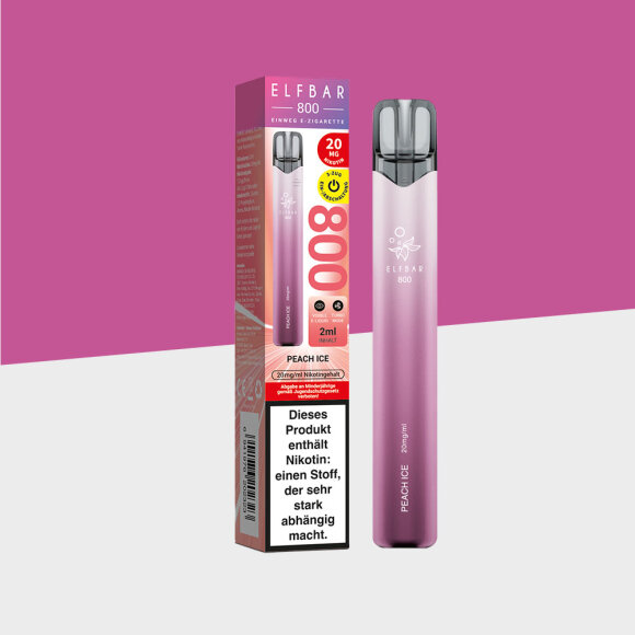 Elfbar 800 - Peach Ice - Einweg Vape