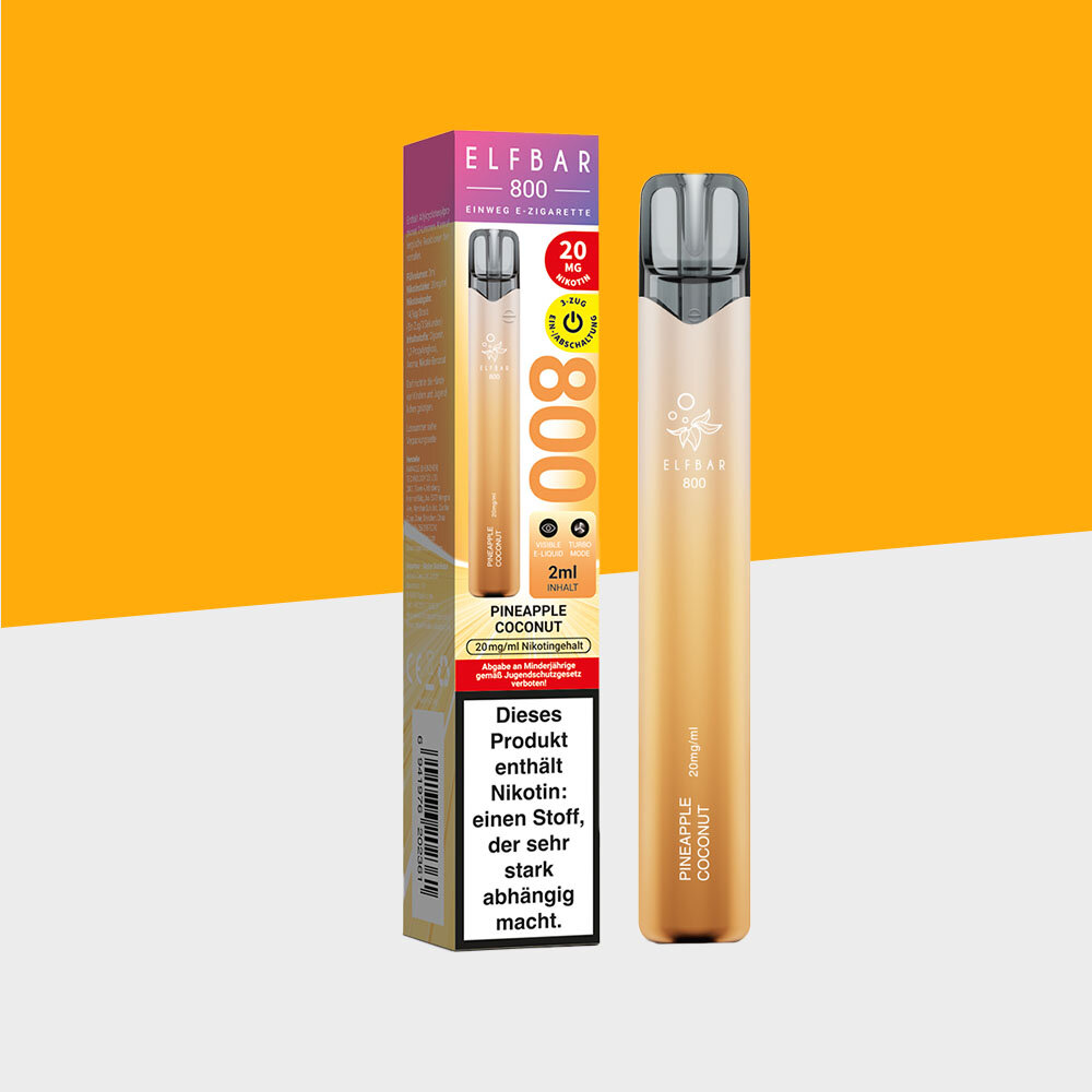 Elfbar 800 - Pineapple Coconut - Vape