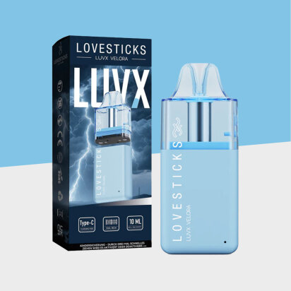 Lovesticks LUVX Velora - Blue - Refillable Pod Kit