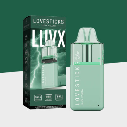 Lovesticks LUVX Velora - Green - Refillable Pod Kit