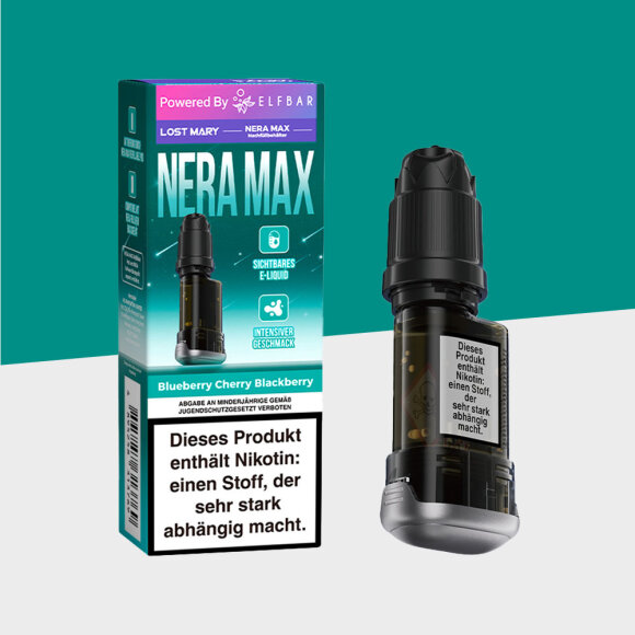 Lost Mary Nera Max - Blueberry Cherry Blackberry - Pod