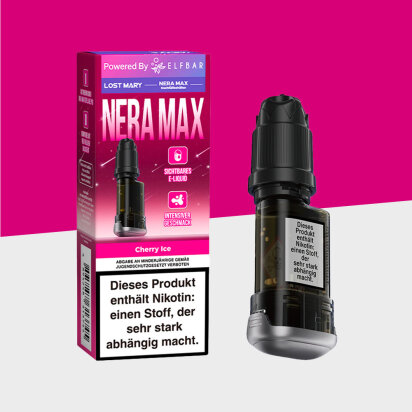 Lost Mary Nera Max - Cherry Ice - Pod