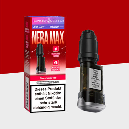 Lost Mary Nera Max - Strawberry Ice - Pod