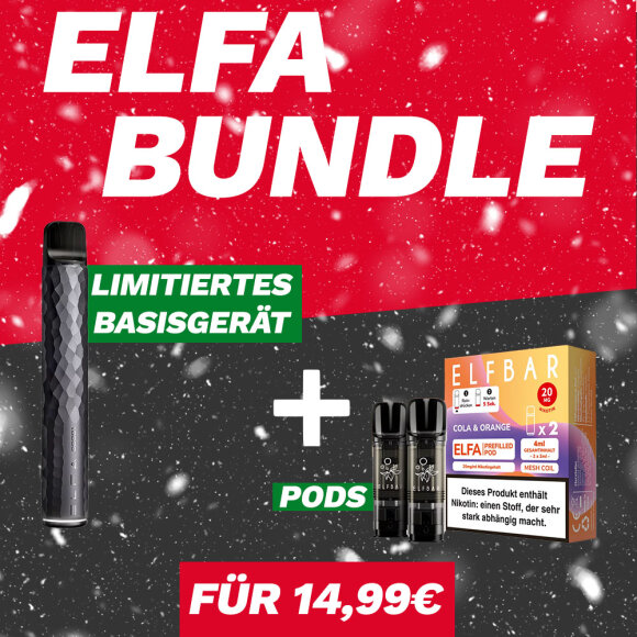 BUNDLE: LIMITIERTE ELFA + GRATIS Pods