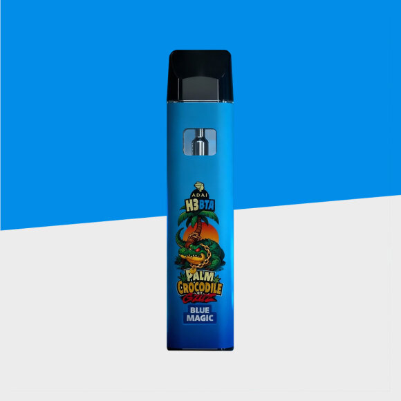 Palm Crocodile by GZUZ - Blue Magic - H3BTA - Einweg Vapes