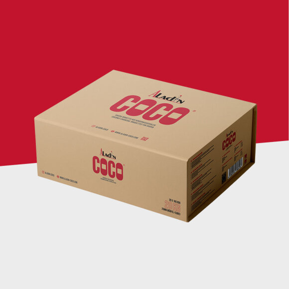 Aladin Coco - 25er - Naturkohle - 20kg