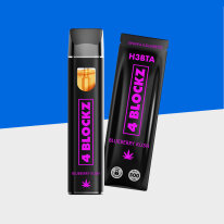 4BLOCKZ - Blueberry Kush - H3BTA - Einweg Vape