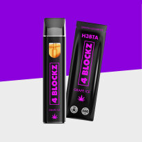 4BLOCKZ - Grape Ice - H3BTA - Einweg Vape