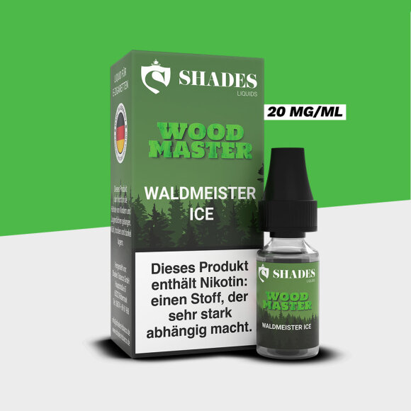Shades - Woodmaster 20mg/ml - E-Liquid