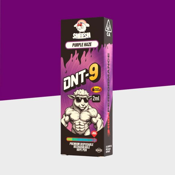 SHEESH - Purple Haze - DNT-9 - Einweg Vape