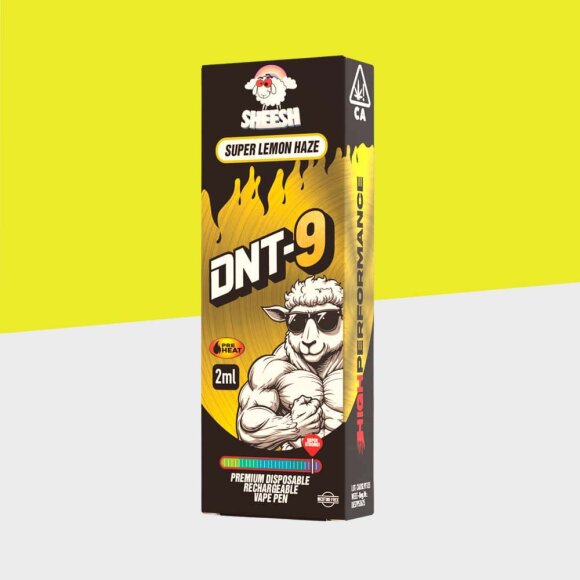 SHEESH - Super Lemon Haze - DNT-9 - Einweg Vape