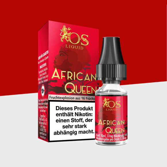 OS - African Queen 17mg/ml - E-Liquid