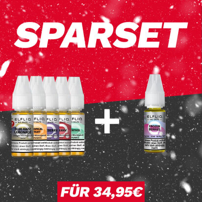 SPARSET: 5x Elfliq kaufen + 1 GRATIS dazu
