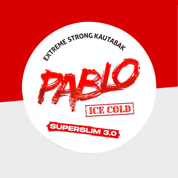 Pablo - Ice Cold - Superslim 3.0 - Extreme Strong - Chewing Bags