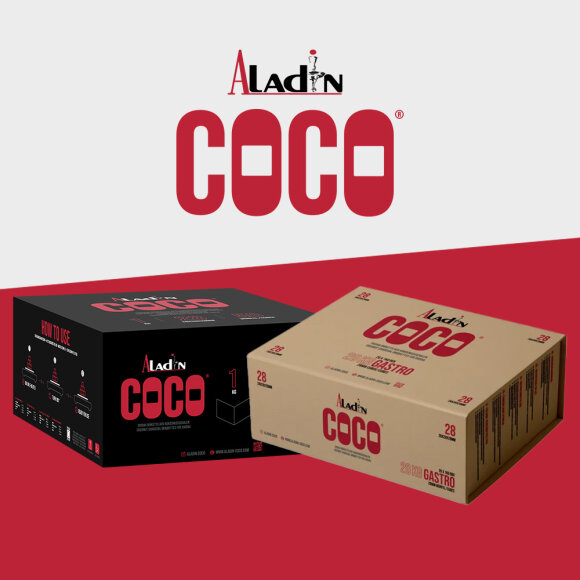 Aladin Coco - 28er - Naturkohle