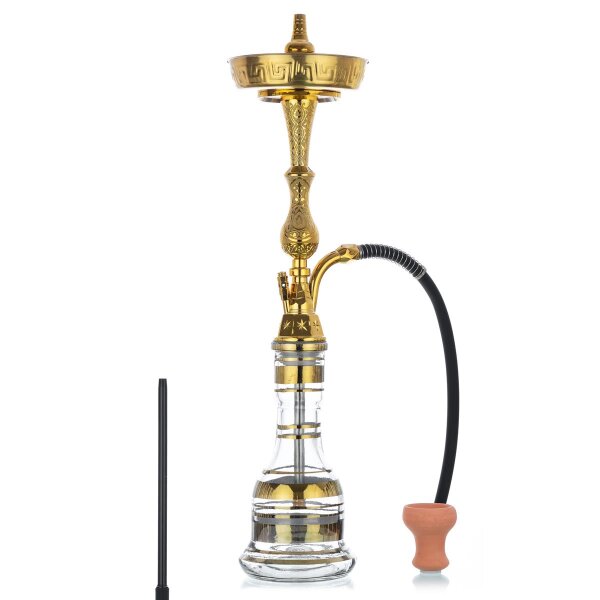 Aladin Traditional Hookah - Gold