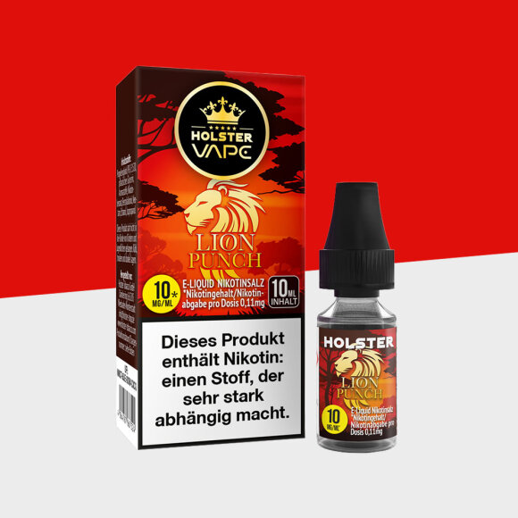 Holster - Lion Punch 10mg/ml - E-Liquid