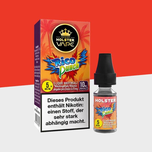 Holster - Rico Punch 5mg/ml - E-Liquid