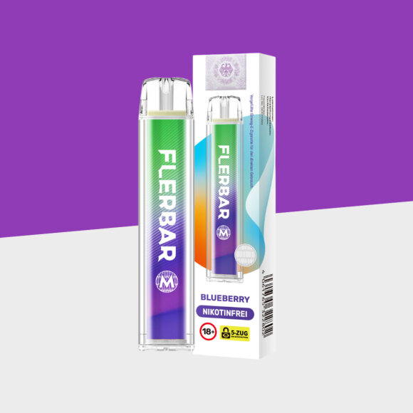 Flerbar M - Blueberry Nikotinfrei - Einweg Vape