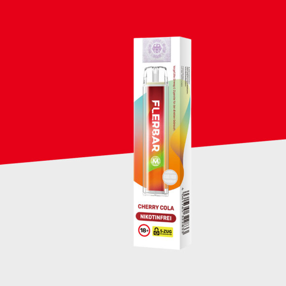 Flerbar M - Cherry Cola Nikotinfrei - Einweg Vape