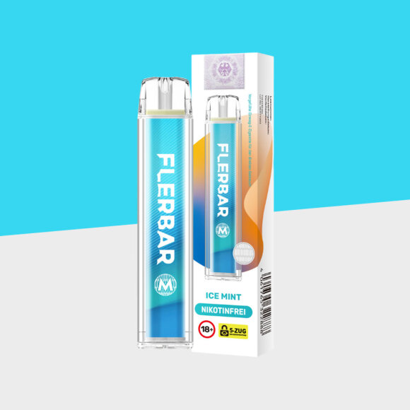Flerbar M - Ice Mint Nikotinfrei - Einweg Vape