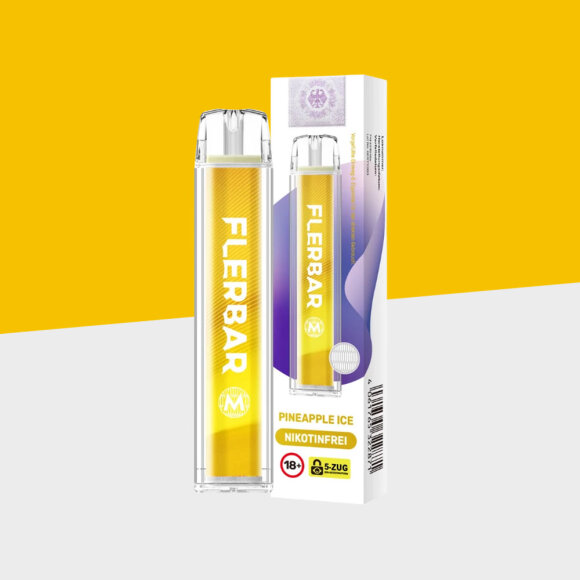 Flerbar M - Pineapple Ice Nikotinfrei - Einweg Vape