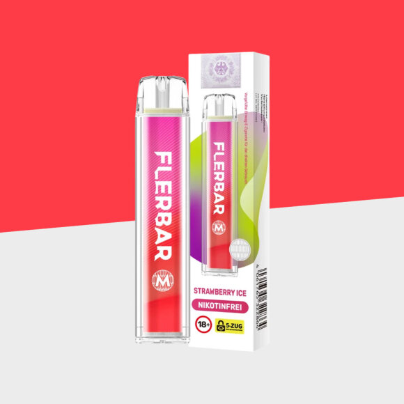 Flerbar M - Strawberry Ice Nikotinfrei - Einweg Vape