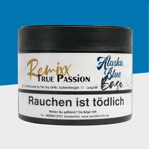 True Passion Remixx Tabak 65g - Alaska Blue