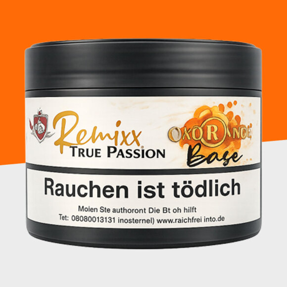 True Passion Remixx Tabak 65g - Okorange