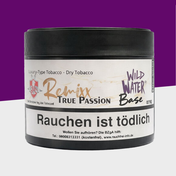 True Passion Remixx Tabak 65g - Wild Water