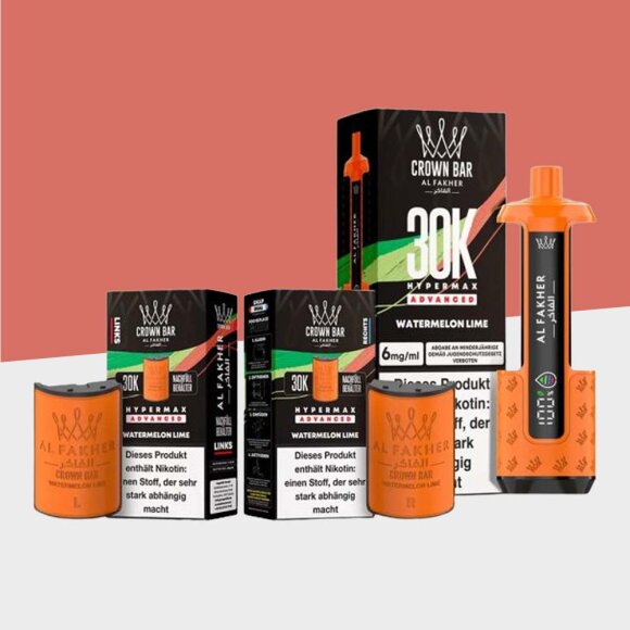 Al Fakher 30K Hypermax - Watermelon Lime