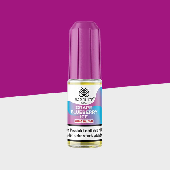 Bar Juice 5000 - Grape Blueberry Ice 20mg/ml - E-Liquid